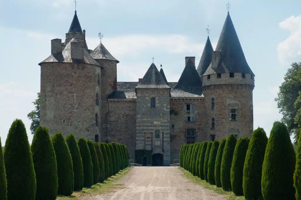 Château de Coussac-Bonneval en France