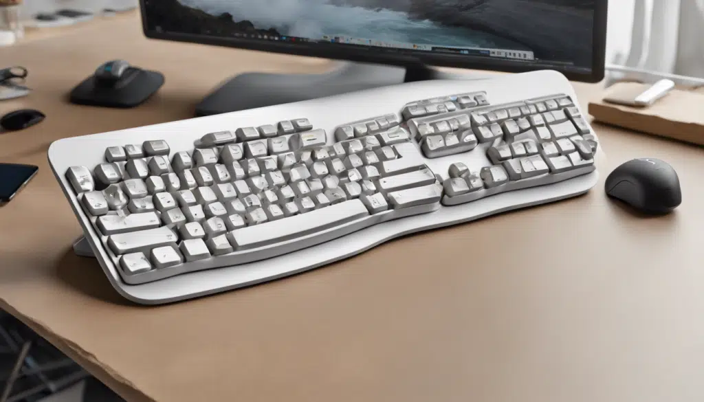 découvrez le confort absolu avec le clavier ergonomique test logitech wave keys, conçu pour offrir un confort inégalé à vos mains.